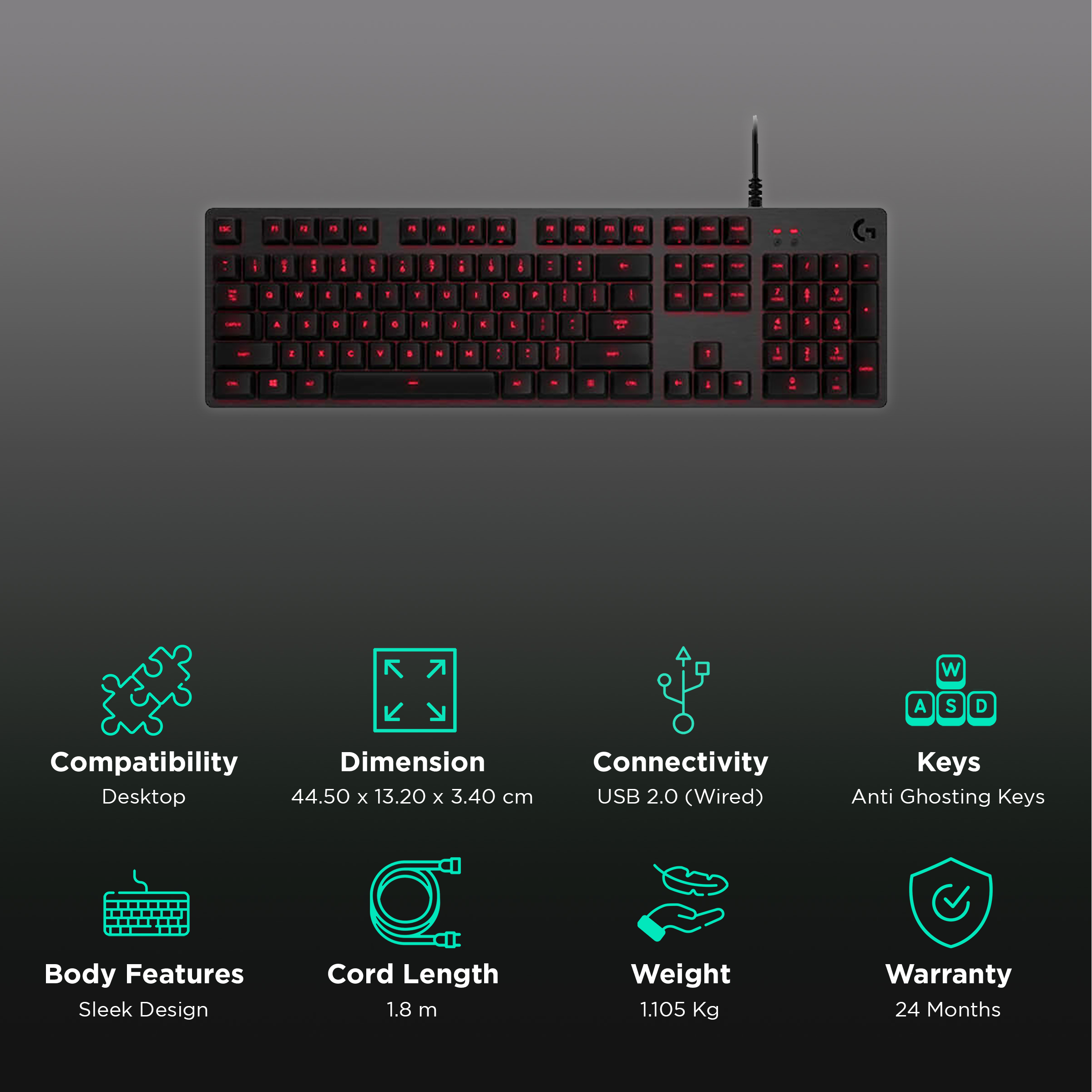 Teclado carbon online